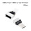 2X USB3.2 Type-C Male to Type-E Female Adapter 20Gbps Computer Case Front Type-E Adapter 2
