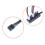 4pz 40 cm da 1 un 5 4 Pin  TX4 PWM Fan CPU HUB Splitter PC Case Chasis Cooler Prolunga Controller Controller 4