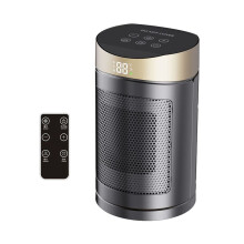 Calefactor Eléctrico Cerámico PTC con Termostato, Modo de Ahorro de Energía y Modo Ventilador. Calefactor de Ambiente Rápido y Seguro. Enchufe