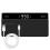 Toothbrush Holder, Timer Function, Rechargeable Cordless Wall-Mounted Bathroom Black 7