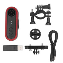Bike Rear View Camera Rear Bike Light Camera 3500mAh IPX6 Loop Recording 150 Wide Angle for Night Riding