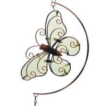 Dragonfly Luminous Wind Chime Waterproof Wind Spinner Outdoor Window Hanging Decor for Patio Garden