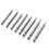 50Pcs Extra Long Reach Bit Set 75mm Security Screwdriver Bits Star Hex Square Spanner Bit 1