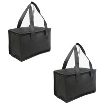 Bolsa de Almoço Dobrável Conveniente para Cerveja Bento Bolsa de Isolamento para Acampamento Ao Ar Livre Portátil Bolsa de Isolamento de Folha de