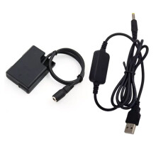 USB-Adapter Oplaadkabel EN-EL14 Dummybatterij EP-5A -Koppeling voor P7000 P7800 D5500 D5600 D3300 D5300-Camera