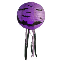 (B) Halloween Paper Lantern | Halloween Spider Skeleton Witch Bat Pumpkin Jack O Lantern | Halloween Party Holiday Decor Hanging
