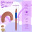 Pottery Handle Making Tool Sculpture Carving Scraper Tool Pottery Modelling Shape for Cup Mug Utensil Vase Clay Cutters A 6