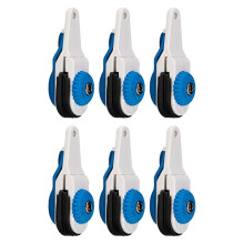 6X Tavola Da Pialla Clip di Rilascio Imbottita Downrigger Rilascio della Linea di Pesca Snap Stacker Clip di Rilascio Da Traina 6.2 x 1.9 x 2.6cm