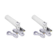 2X 4G LTE Antenna SMA External Antennna 3G 4G Outdoor Antenna 10-12DBi with Dual SMA Connector for 3G 4G Router Modem