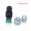 Aluminum Alloy Caps Solid Knob Dual-Axis Encoder Special Knob EC11EBB24C03 EC110701N2B Adjustment Knob Silver 1