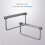 Foldable RV Shoe Rack- Wall-Mounted Shelf, Efficient Holder and Storage Rack for Various Shoes, 2 Pack 5