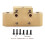 RC Car Upgrade Brass Front Lower Arm Code Kit for Losi 1:24 Micro-B/1:28 Micro-T RC Car Accessories 2
