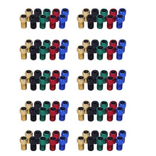 100 StüCke Presta zu Schrader Ventil Adapter Konverter Multicolor Fahrrad Reifen Schlauch