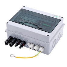 Solcellskombinationsbox med Jordledningsskydd 2 In 1 Ut DC600V Säkring MCB SPD Vattentät Box IP65