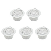 5X Wall Skimmer Basket with Handle Pool Filter Basket Pool Cleaner Skimmer Basket with Handle, Swimming Pool Skimmer Net