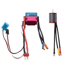 2430 Brushless Motor for 1/8 1/10 1/12 1/14 RC Car Drift Racing Off-Road Truck with 30A ESC 5800KV