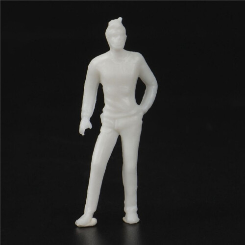 1:50 White Figures Architectural Model Human Scale HO Model Plastic Peoples,100 Pieces