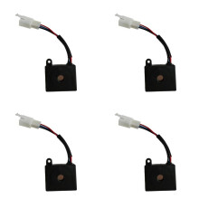 4X Flasher Relay for Ebike 48V-60V Electric Bicycle Flasher with Buzzing Electric Scooter Accessories