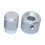 Aluminum Alloy Caps Solid Knob Dual-Axis Encoder Special Knob EC11EBB24C03 EC110701N2B Adjustment Knob Silver 2