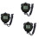 3X Digital Sports Stopwatch, 10Lap /Split Memory Stopwatch Count Down Timer, Large Display Waterproof 12/24 Hour Clock 1