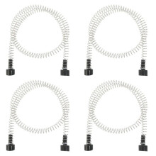 4X Freno de Resorte de Tirolesa 165Cm Freno de Resorte de Tirolesa de Acero Inoxidable de Alta Resistencia Freno de Resorte con Reductor de Velocidad