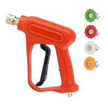 Pressure Washer Attachments with Swivel Pressure Washer Handle M22-15mm Adapter & 4 Quick Connect Nozzles