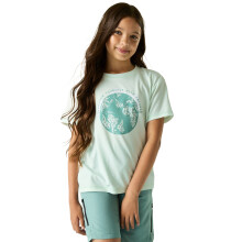 (9 - 10 Yrs, Ocean Mist) Regatta Kids Aria Short Sleeve T-Shirt