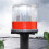 2X Boat Solar Powered LED Strobe Light PC Shell Reflective Waterproof  Beacon Warning Light Lamp Safety Strobe 4
