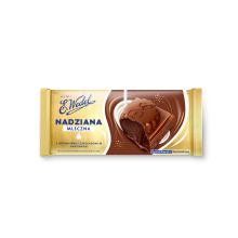 E. Wedel Czekolada mleczna z czekoladowym nadzieniem 100g