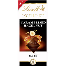 Lindt EXCELLENCE Dark Caramelised Hazelnut 100g