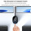 Computer Desktop  LED Lights PC Motherboard External Power Button Extension Cable for Home Office 2.0 USB Adapter 3