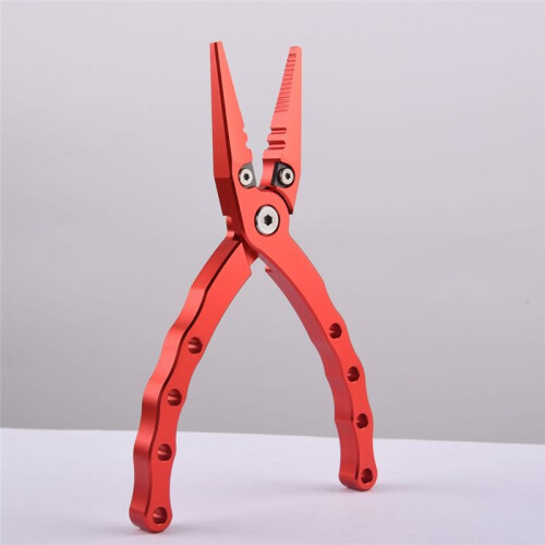 Aluminium Alloy Multifunctional Fishing Pliers Decoupling Device Cut   Fish Controller Double-Sided Hand Tool,B 1
