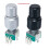 Aluminum Alloy Caps Solid Knob Dual-Axis Encoder Special Knob EC11EBB24C03 EC110701N2B Adjustment Knob Black 2