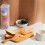 6 Pcs Plastic Cracker Container Saltine Cracker Storage Keeper Plastic Cookie Holder Stay Fresh Round and Square 2