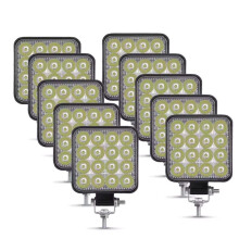 12V 24V Led Light Bar 48W Work Light Bar Square Spotlight for  Truck Offroad Car Motorcycle SUV ATV LED Headlights