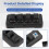 MK424U 4-Key  Customized Keyboard with Mechanical   USB Connection for Office Game Multimedia Black 1