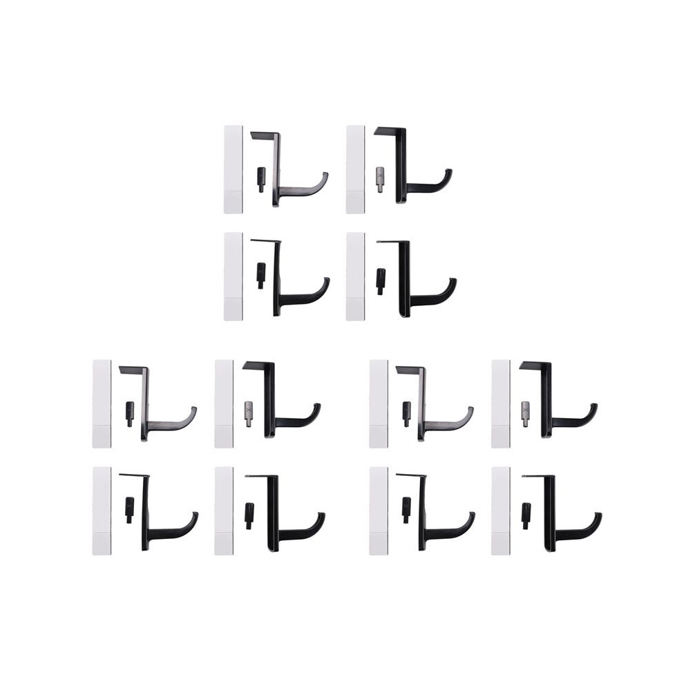 12 Pack Headset Hanger Headphone Hanger Headset Stick- Hook Headset Stand Desktop Stand Table Cell Phone Holder Light 6031921288073