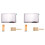 2X Waveshare ÉCran LCD 4.3 Pouces  pour Raspberry Pi 4B/3B +/3A +/3B/2B/B +/A + Moniteur à ÉCran Tactile Capacitif IPS 800X480 1