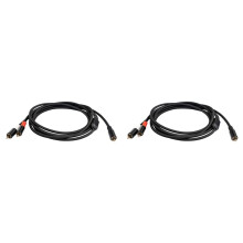 2X RCA Y Adapter Cable Subwoofer Y Cable 1X RCA to 2X RAC Audio Cable 1 Rca to 2 Rca Power Amplifier Audio Cable,2 Meter