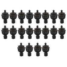 European Curtain Rod Accessories Cover Roman Rod Accessories Decorative Hollow Curtain Rod