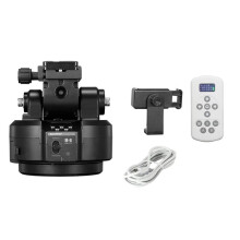 Soonpho M6 Auto Face Tracking Panoramic Tripod ,360 Rotating AI Remote Control Pan Stabilizer for DSLR Cameras