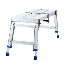 Vouwbare Aluminium Werkplatform - Duoku - Hoogte Verstelbaar 360-508 mm, Draagvermogen 226,8 kg, voor Schilderen, Schoonmaken