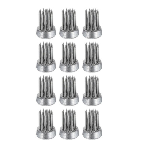 12 Peças Flower Frog, Round Stainless Floral Frogs, Flower Arranger Fixed Tool Pin Frog (Prata, 0,6 Polegadas) 1