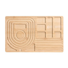 DIY Bead Tool Jewelry Design Tray Solid Wood Jewelry Display Tray Storage Bead Tray Bamboo and Wood C