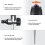 2pack Gear Drive Sprinkler, 360-Degree Automatic Sprinkler for Efficient Lawn Watering 3
