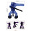 Car Body Paintless Dent Repair Tools Glue Puller 360  Rotation Adjustable Handle Puller Dent Pit Removal 5