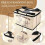 Bread Proofing Box with Heater for Precise Temperature Fermentation, Folding Zippered Dough Proofer Warming Box EU Plug 3
