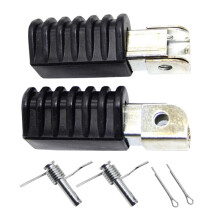 Pedal de Pedais Esquerdo e Direito para Motocicleta, Apoios para Os PéS Adequados para PW50 PW80 PW 50 80 Dirt Pit Motocicleta ATV Quad D30
