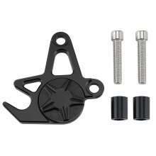 PinçA de Freio Dianteiro da Motocicleta e Protetor de Freio de ProteçãO Capa Decorativa para NMAX 155 NMAX155 15-19 (Preto)