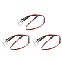 3X Luz LED EA1034 para JLB Racing CHEETAH 1/10 Brushless RC Car Piezas Accesorios
